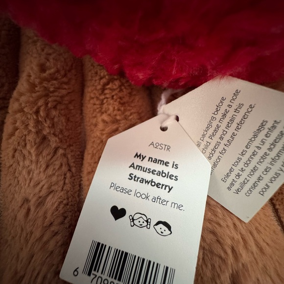 Jellycat Amuseable Strawberry - Picture 6 of 8